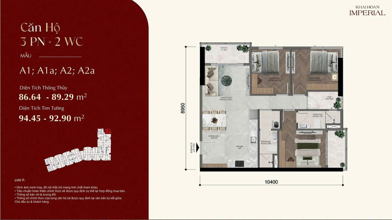 Mat bang can 3pn du an khai hoan imperial