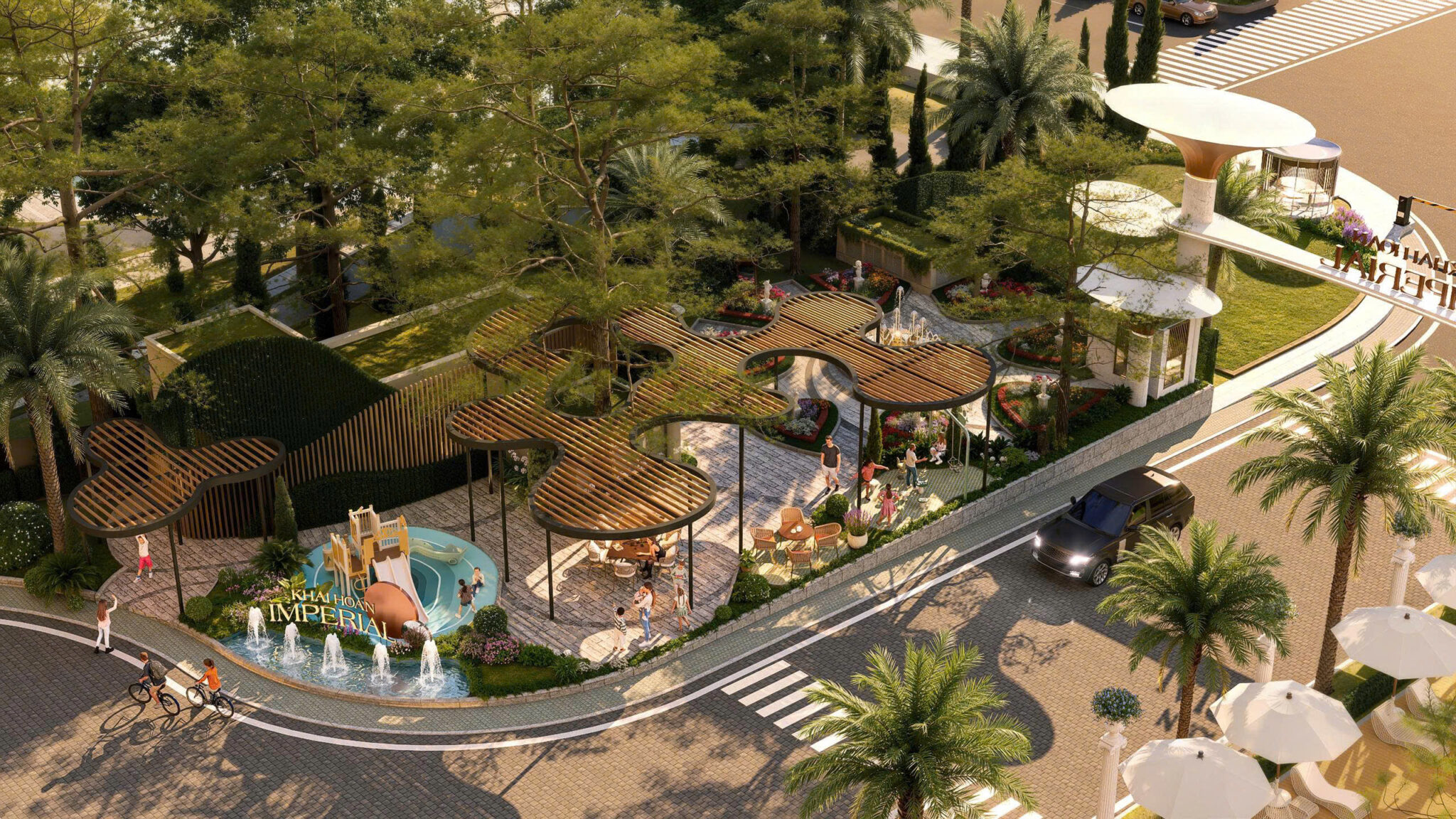 công viên khải hoàn imperial