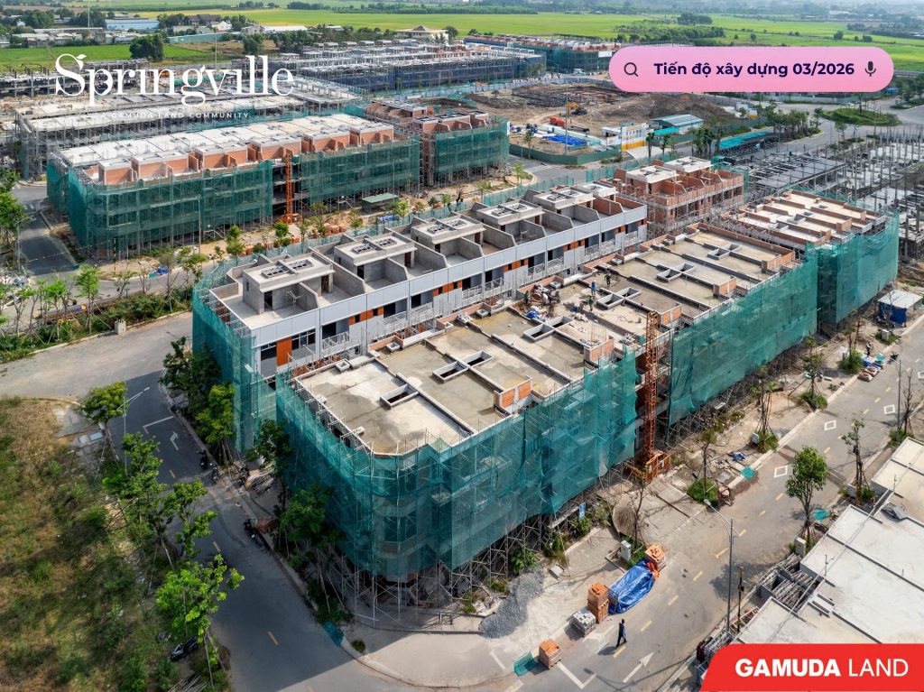 Cập nhật tiến độ xây dựng dự án Springville tháng 03/2026 mới nhất 10 tien do xay dung spring ville thang 3 2026 2