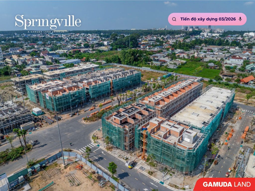 Cập nhật tiến độ xây dựng dự án Springville tháng 03/2026 mới nhất 7 tien do xay dung spring ville thang 3 2026 5