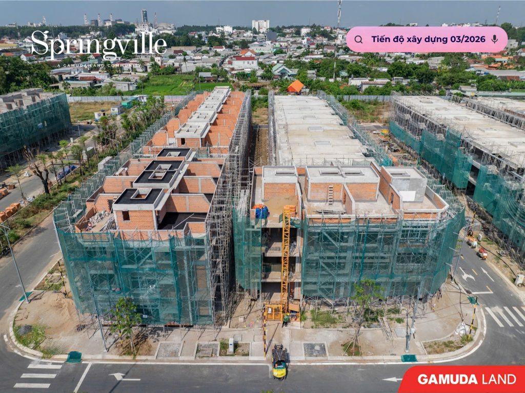 Cập nhật tiến độ xây dựng dự án Springville tháng 03/2026 mới nhất 6 tien do xay dung spring ville thang 3 2026 6
