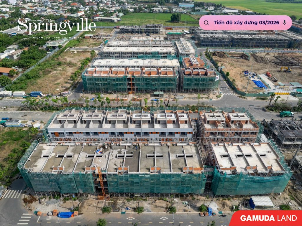 Cập nhật tiến độ xây dựng dự án Springville tháng 03/2026 mới nhất 3 tien do xay dung spring ville thang 3 2026 9