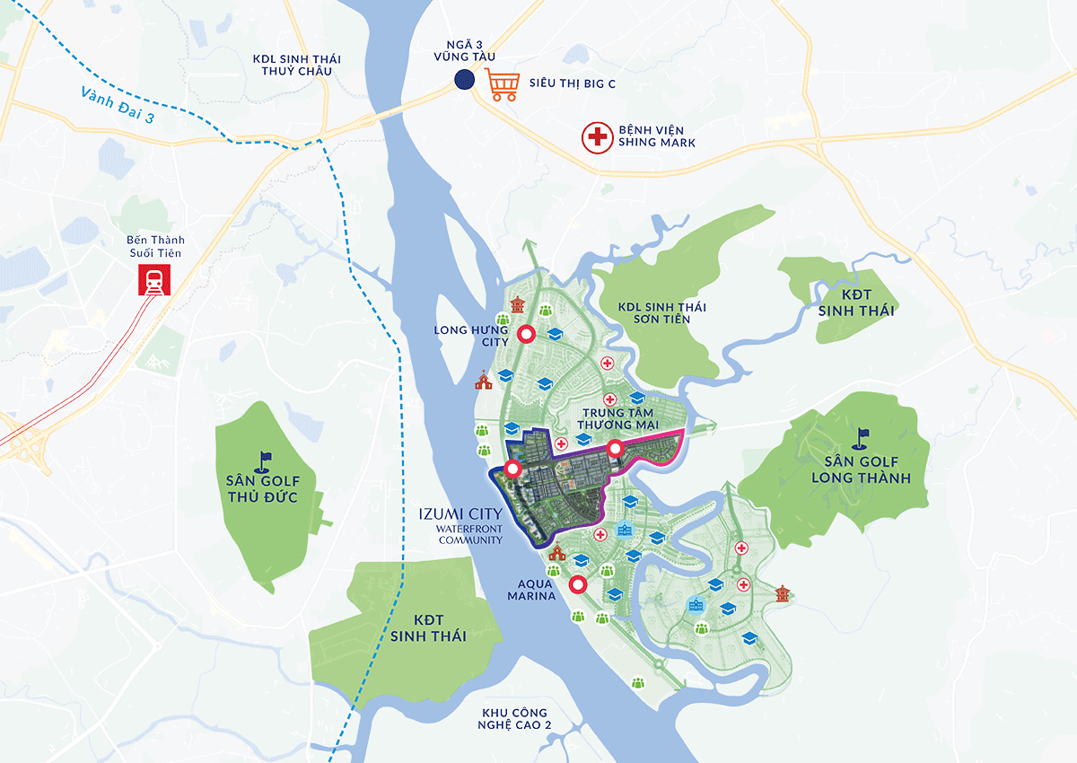 Vị tríDự Án Căn Hộ Nhà Ở Xã Hội EHomeS Đồng Nai