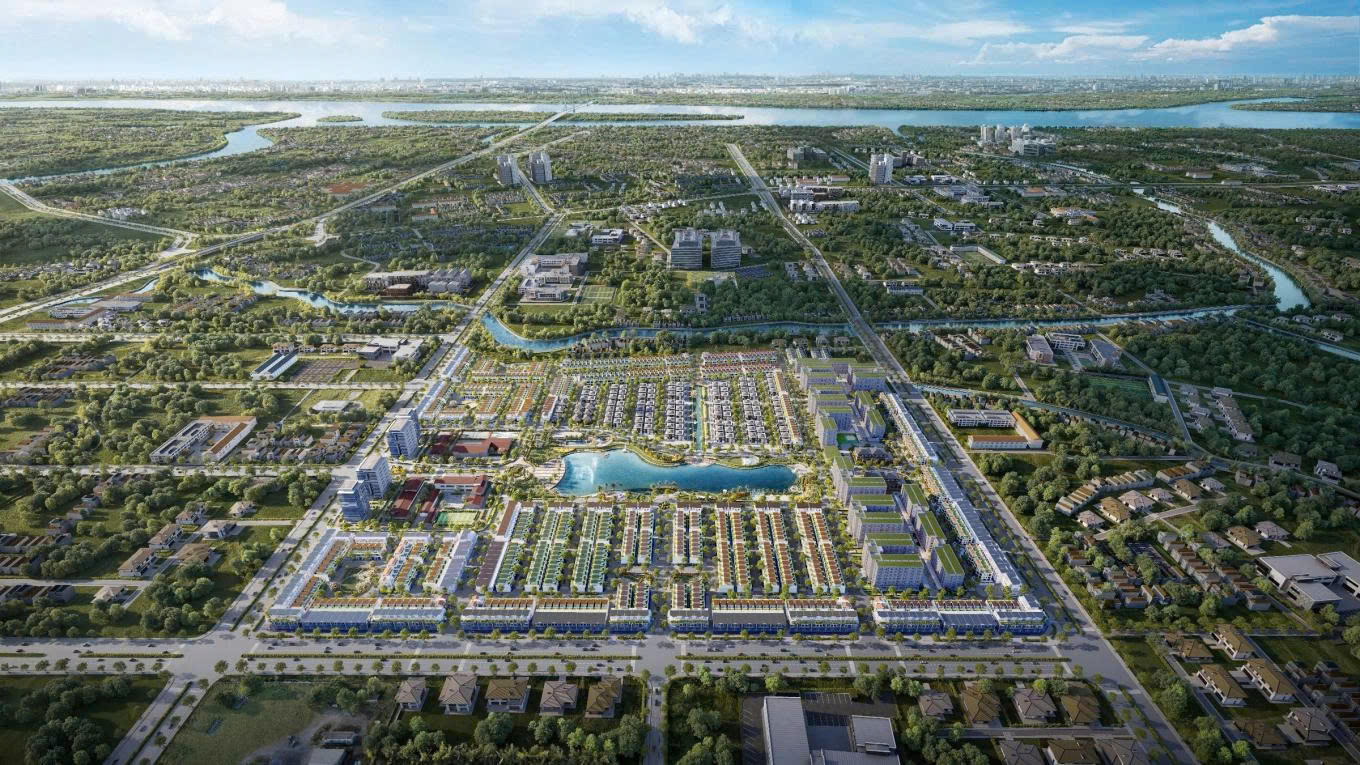 Bất động sản Cần Thơ bứt phá nhờ dòng vốn và hạ tầng đổ về Nam Cần Thơ 2 Phối cảnh quy hoạch dự án Nam Long II Central Lake. Nguồn ảnh: Nam Long