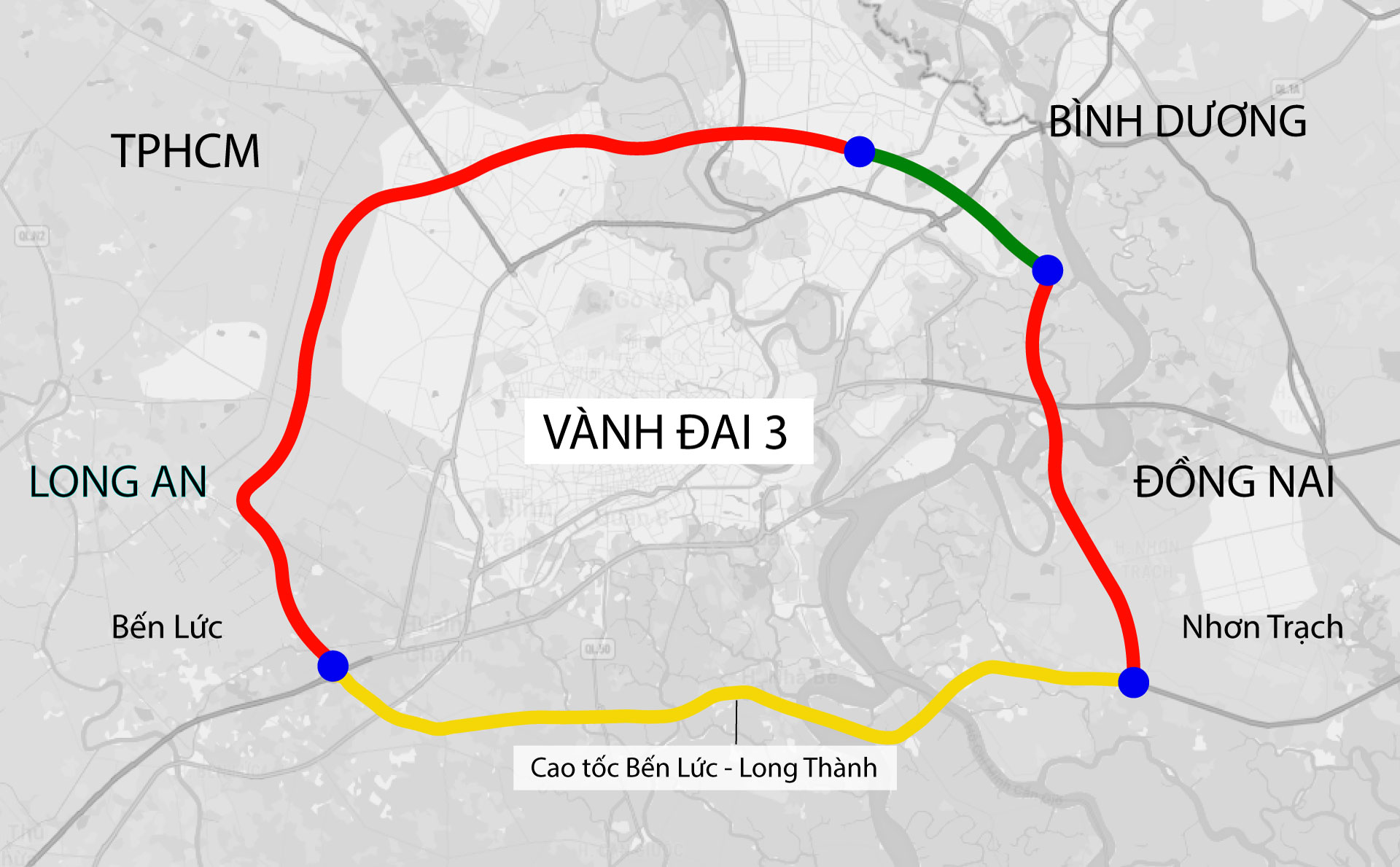 Vành đai 3 góp phần tăng cường kết nối liên vùng và mở rộng không gian phát triển đô thị khu Đông Bắc TP.HCM.